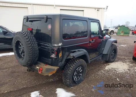 2012 Jeep Wrangler Rubicon из США, поврежденный, VIN 1C4HJWCG4CL262649